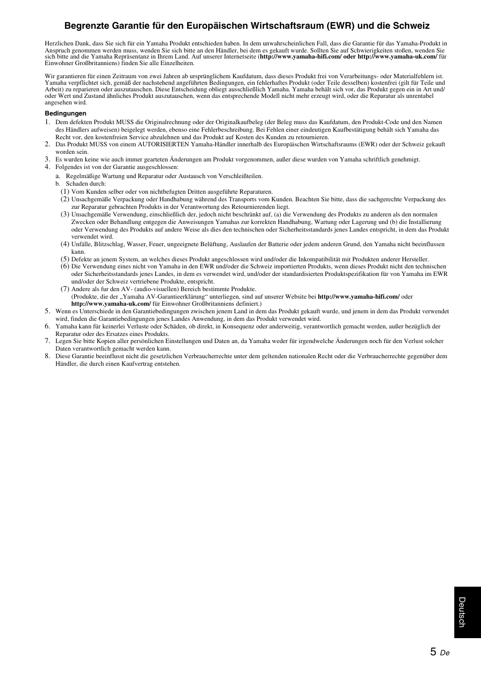 Yamaha NS-F700 User Manual | Page 19 / 36