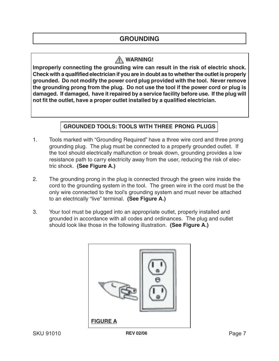 Harbor Freight Tools 91010 User Manual | Page 7 / 14