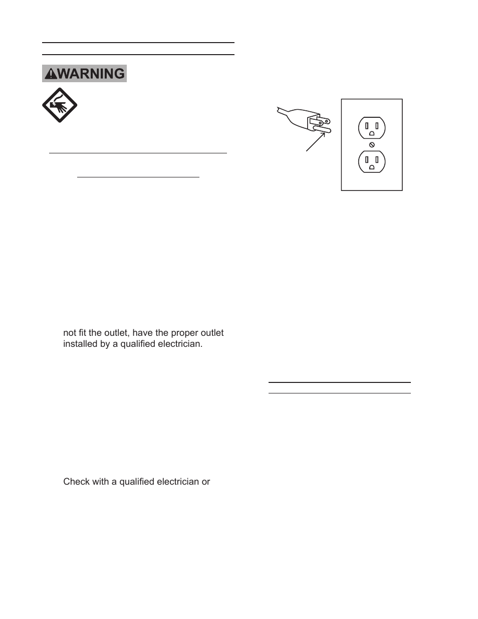 Grounding instructions | Harbor Freight Tools 8 Drill Press 44506 User Manual | Page 5 / 20