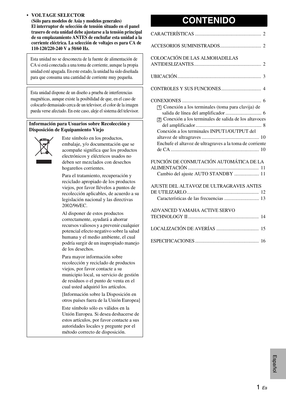 Yamaha NS-SW310 User Manual | Page 95 / 148