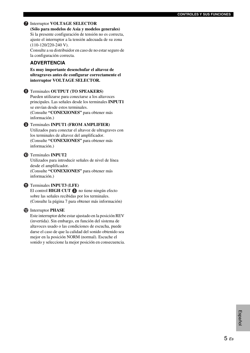 Yamaha NS-SW310 User Manual | Page 99 / 148