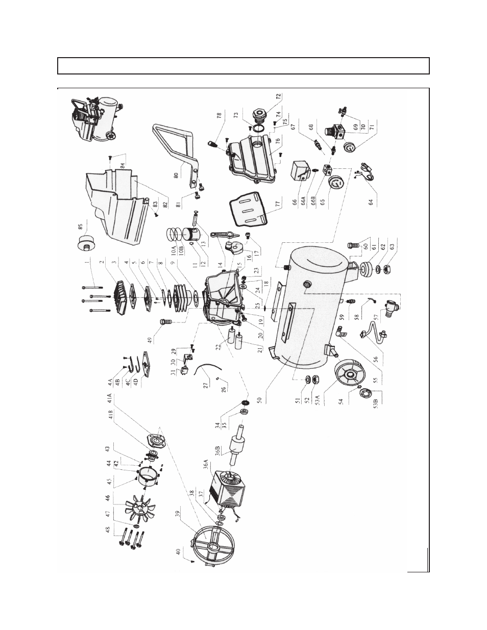 Assembly diagram | Harbor Freight Tools CENTRAL PENUMATIC 90234 User Manual | Page 16 / 16