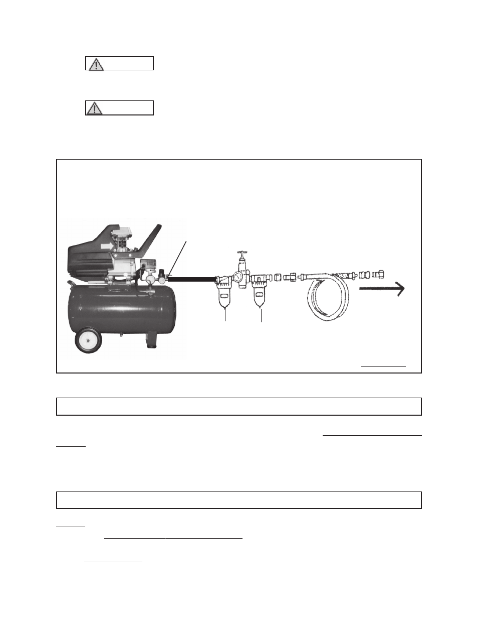 Operating instructions unpacking | Harbor Freight Tools CENTRAL PENUMATIC 90234 User Manual | Page 9 / 16