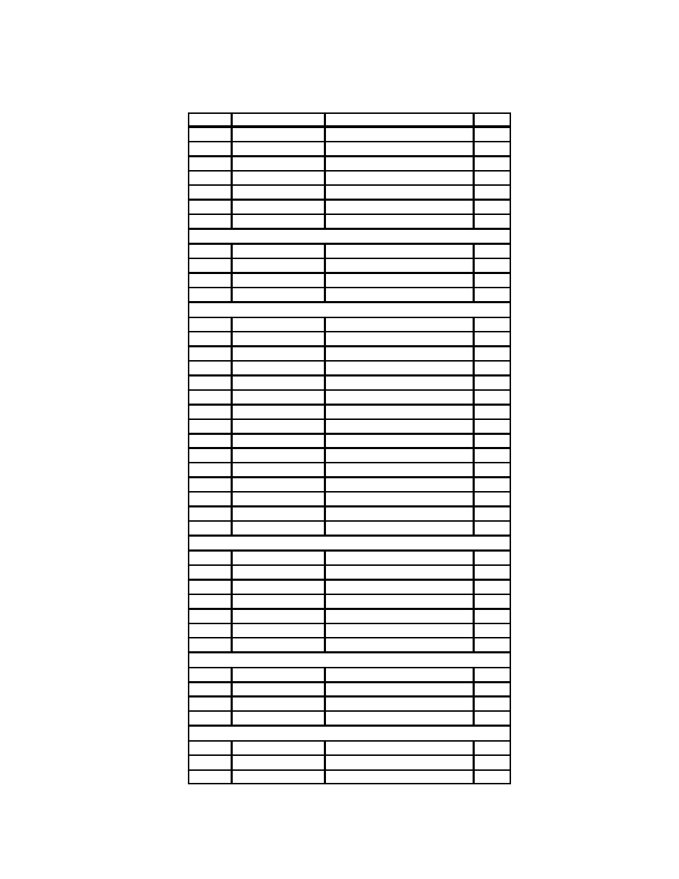 Parts list | Harbor Freight Tools 02665 User Manual | Page 8 / 9