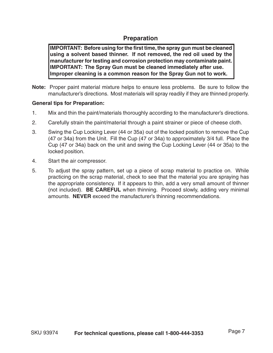 Harbor Freight Tools 93974 User Manual | Page 7 / 19