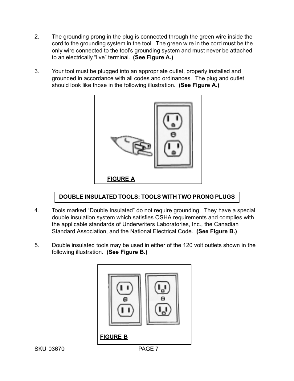 Harbor Freight Tools 03670 User Manual | Page 7 / 14