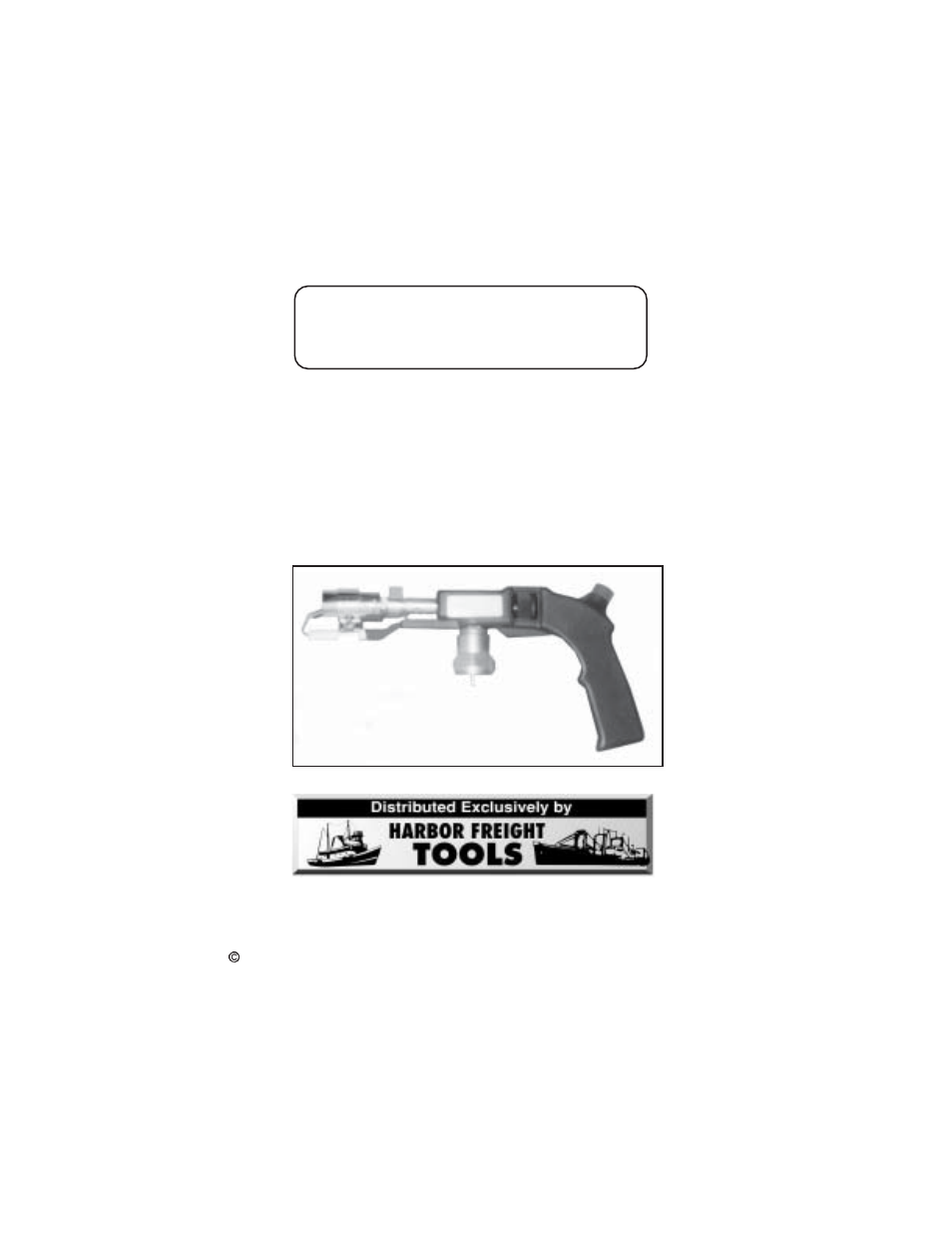 Harbor Freight Tools 91061 User Manual | 8 pages