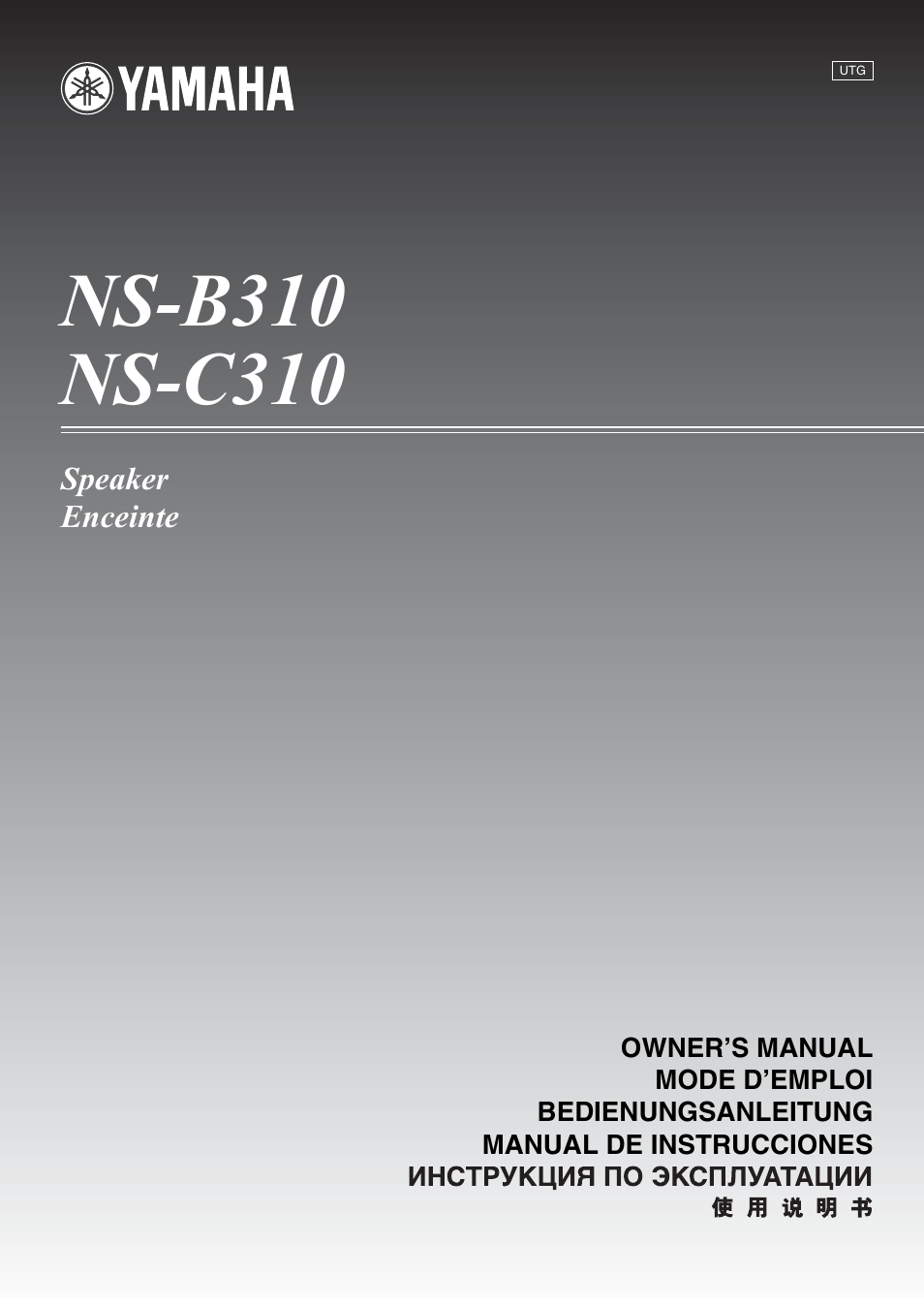 Yamaha NS-B310 User Manual | 36 pages