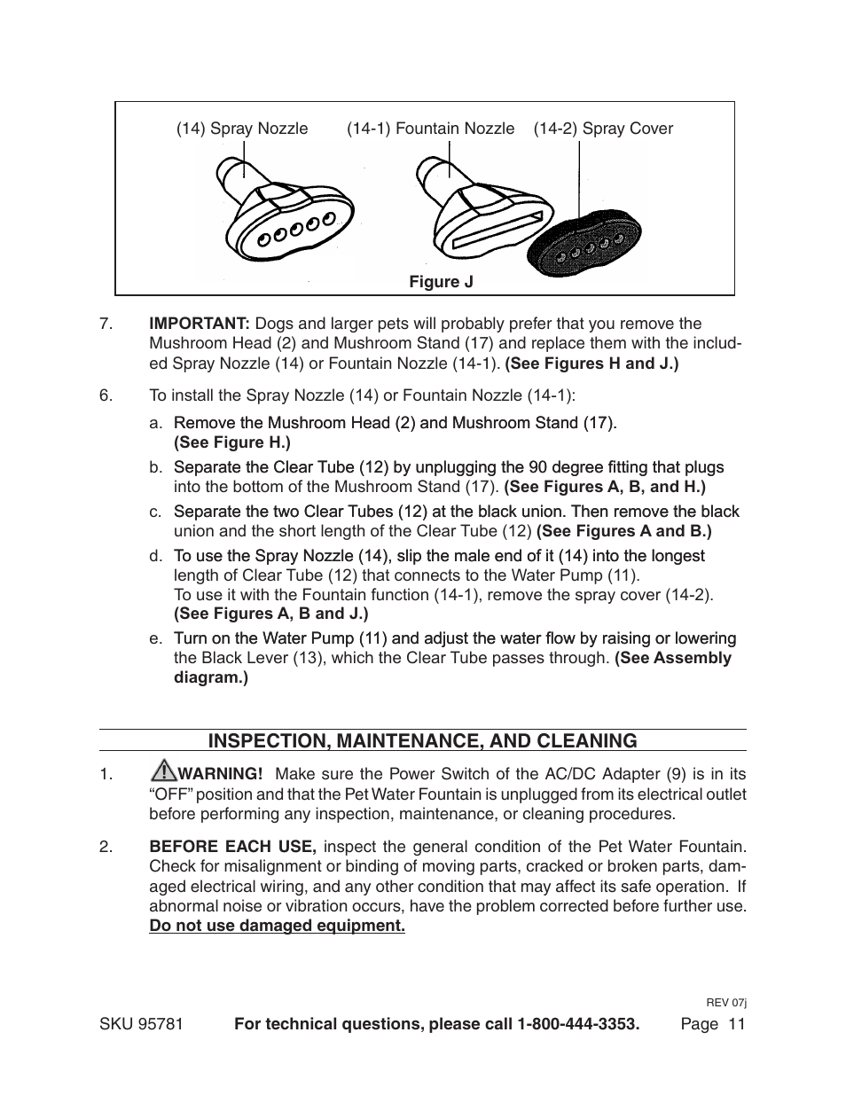 Harbor Freight Tools 95781 User Manual | Page 11 / 14