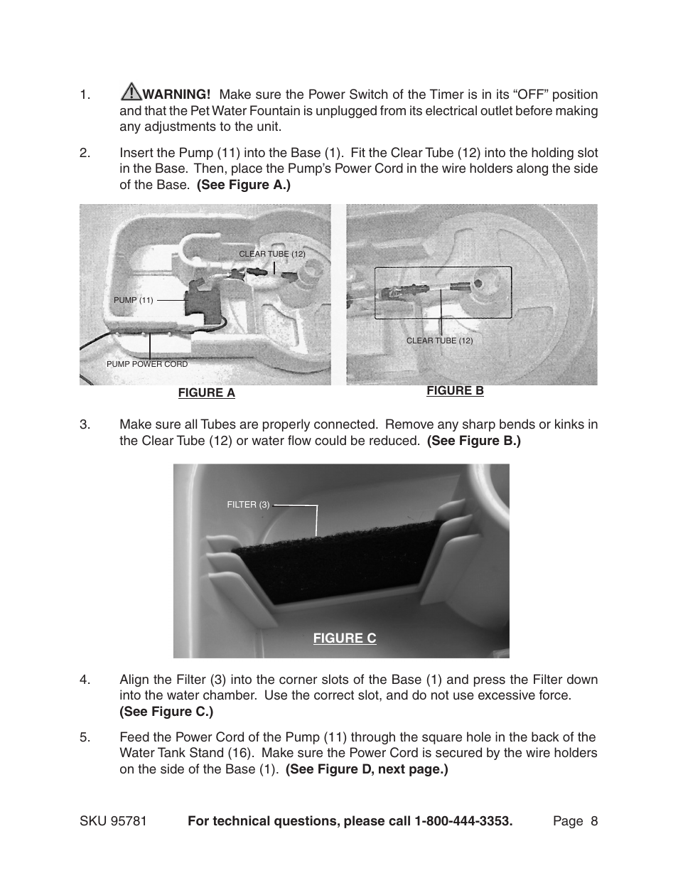 Harbor Freight Tools 95781 User Manual | Page 8 / 14