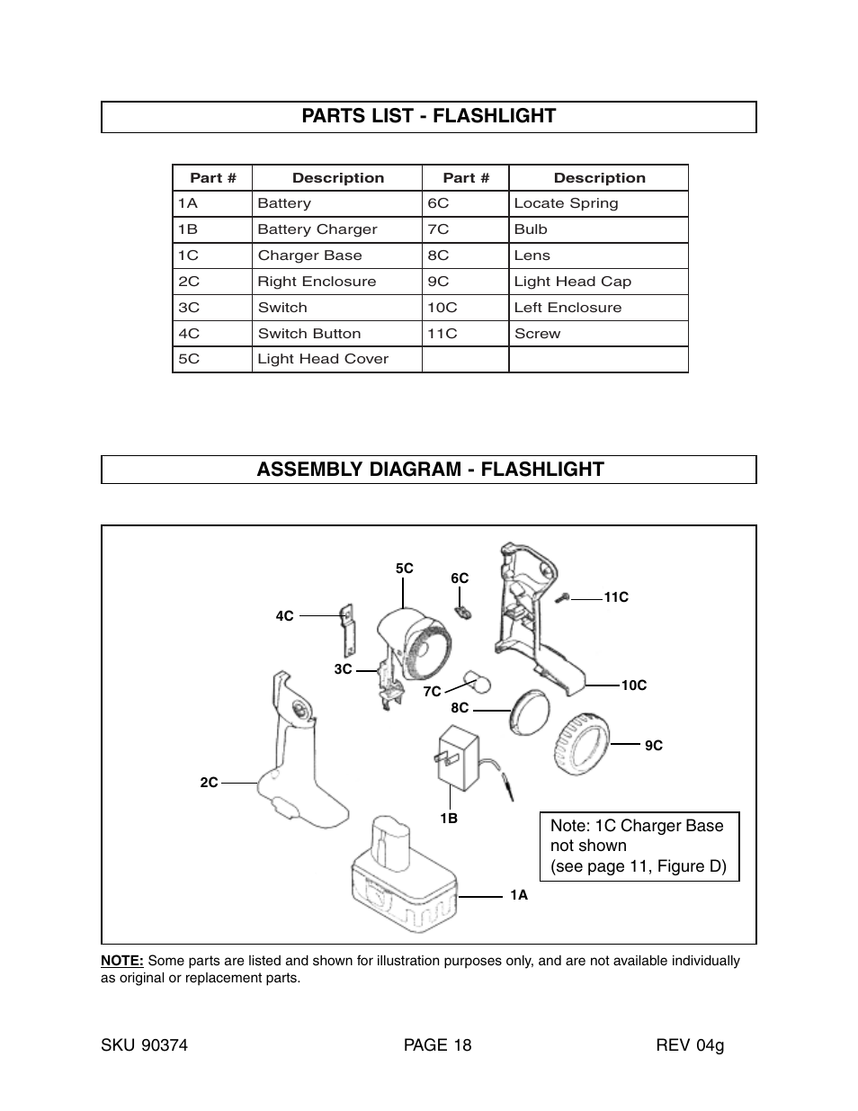 Harbor Freight Tools 90374 User Manual | Page 18 / 22