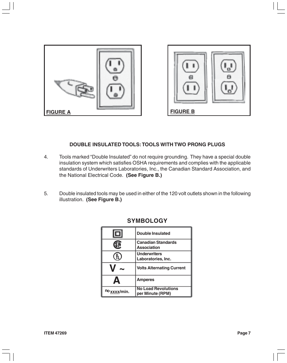 Harbor Freight Tools 47269 User Manual | Page 7 / 12