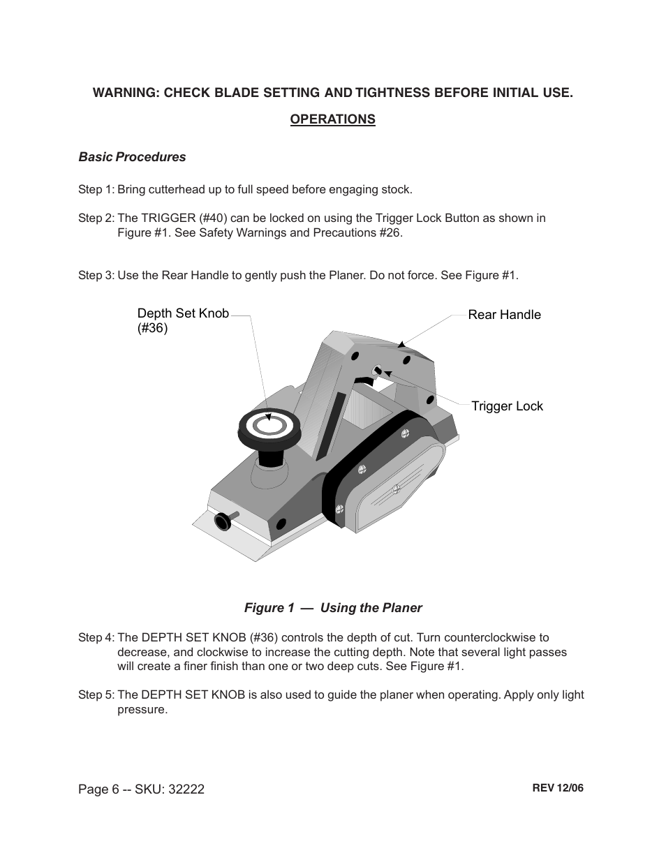 Harbor Freight Tools 32222 User Manual | Page 6 / 13