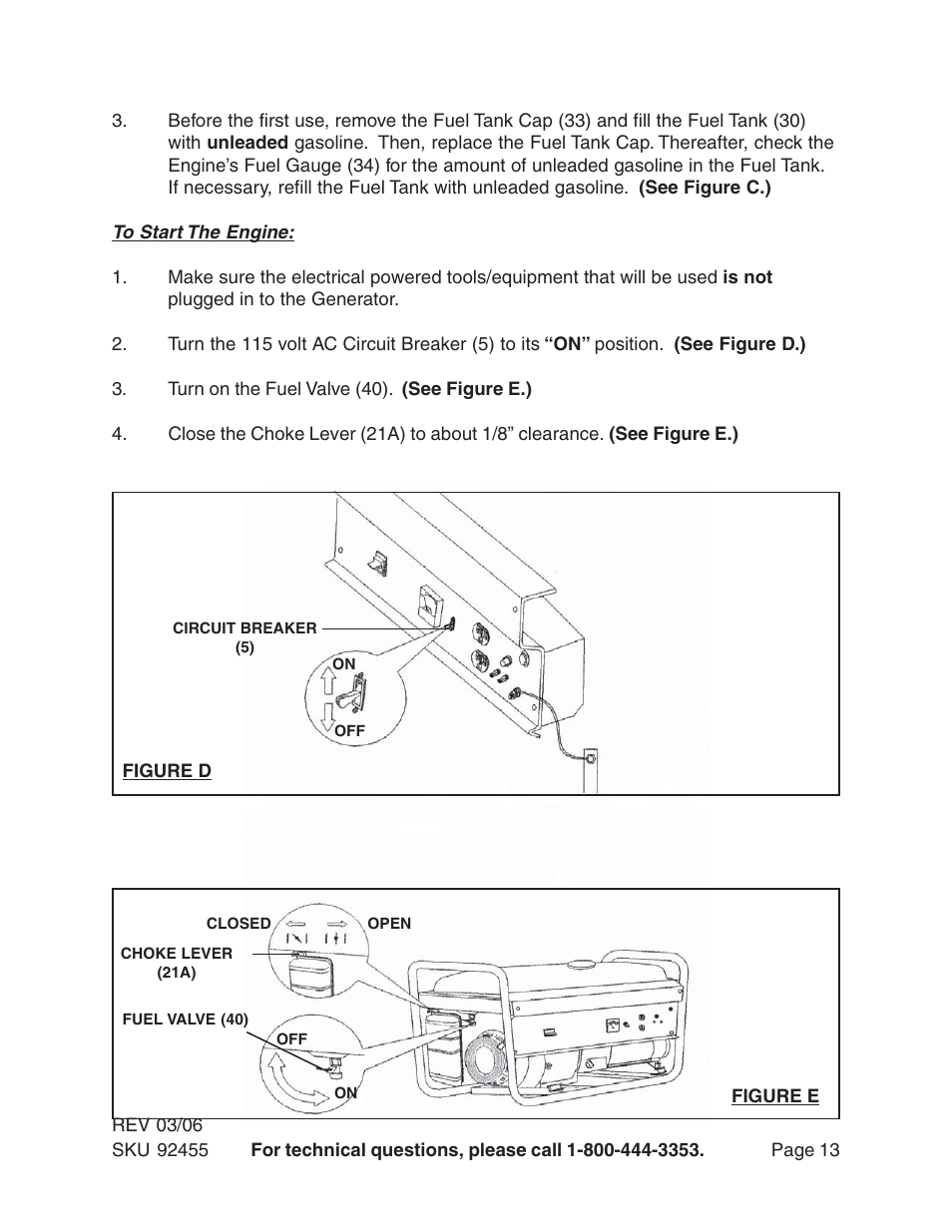 Harbor Freight Tools 92455 User Manual | Page 13 / 24