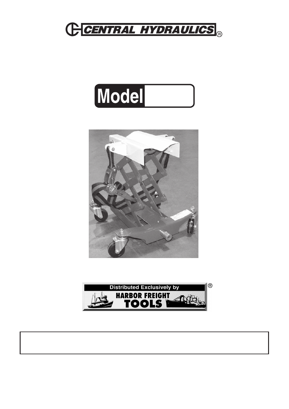 Harbor Freight Tools 39178 User Manual | 8 pages