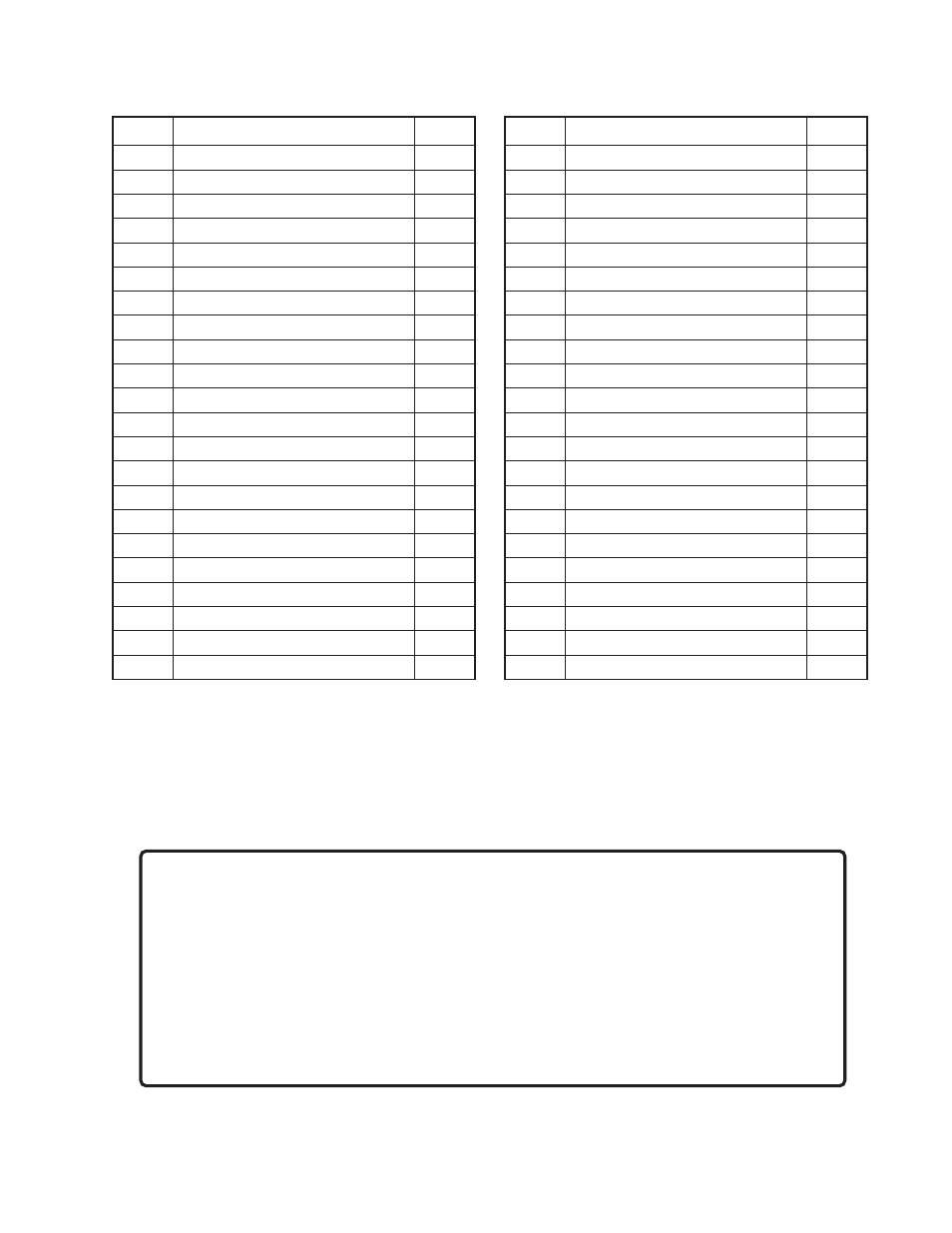 Parts list | Harbor Freight Tools 93296 User Manual | Page 7 / 8