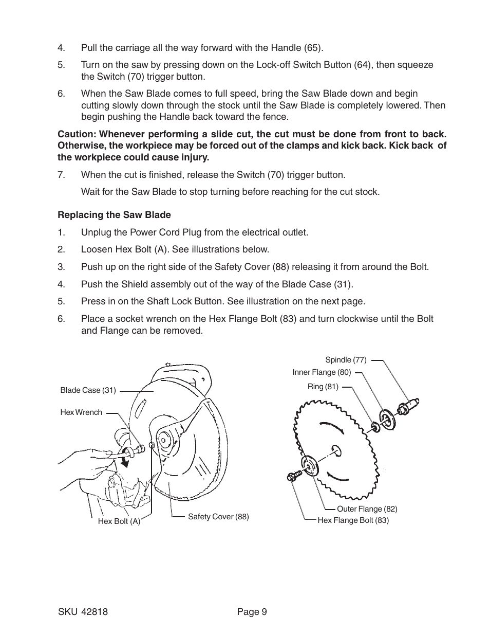 Harbor Freight Tools 42818 User Manual | Page 9 / 15