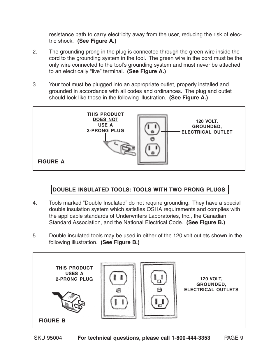 Harbor Freight Tools 95004 User Manual | Page 9 / 20