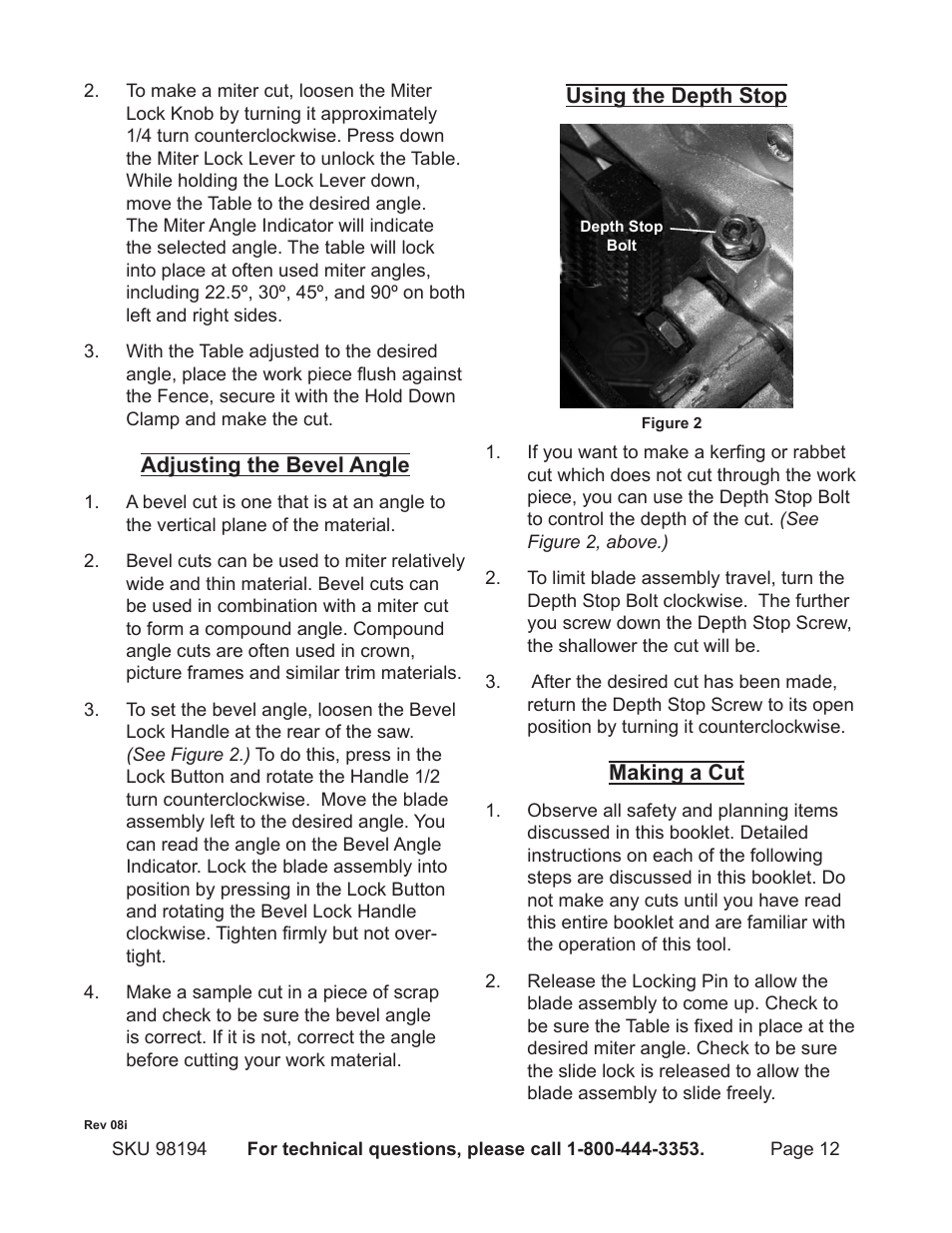Harbor Freight Tools 98194 User Manual | Page 12 / 24