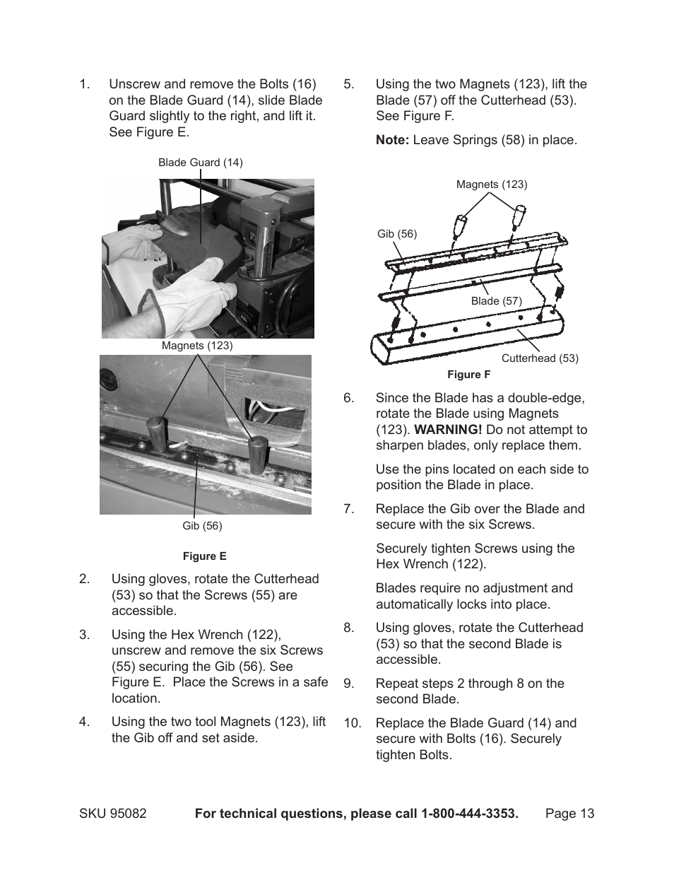 Harbor Freight Tools 95082 User Manual | Page 13 / 21