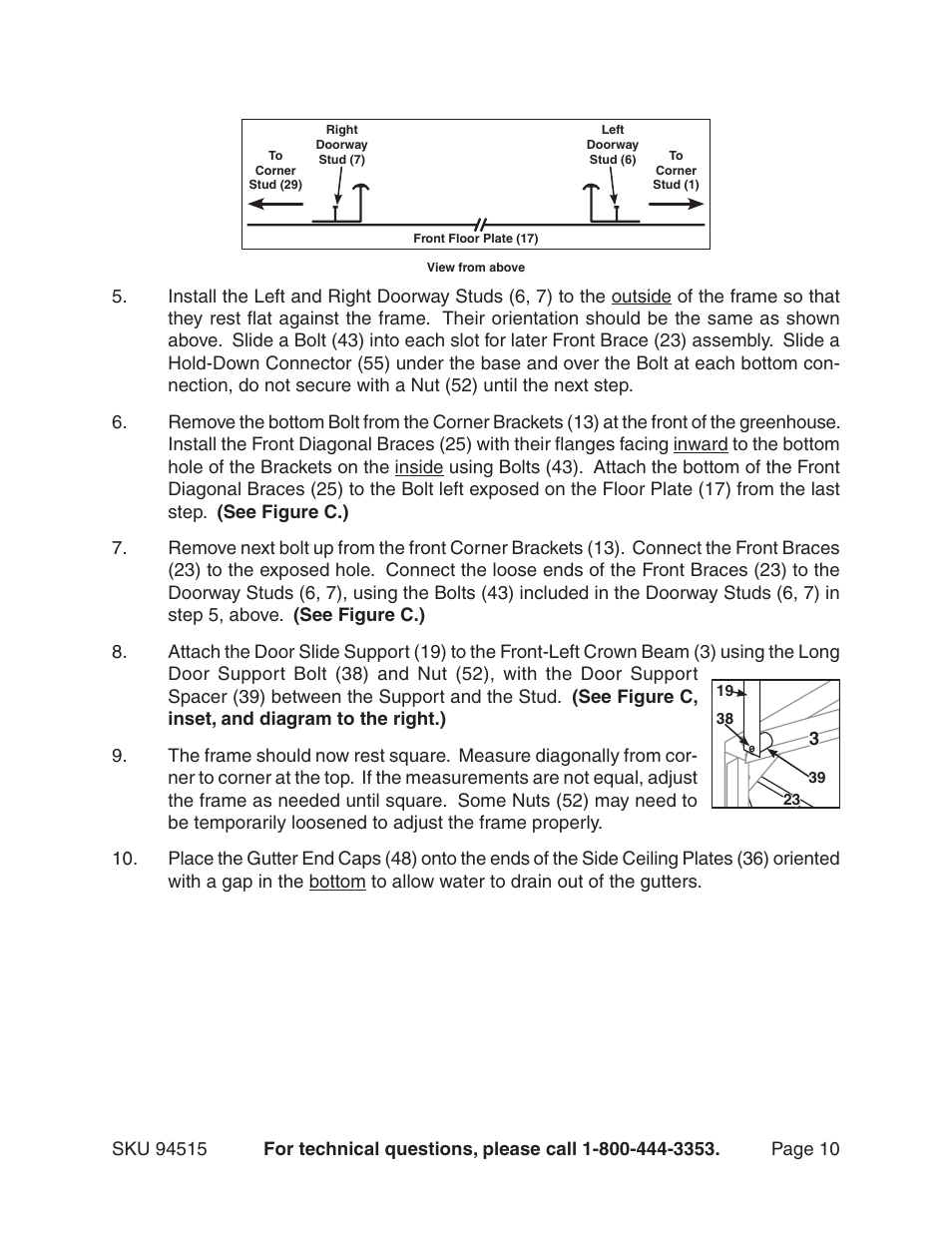 Harbor Freight Tools 94515 User Manual | Page 10 / 18