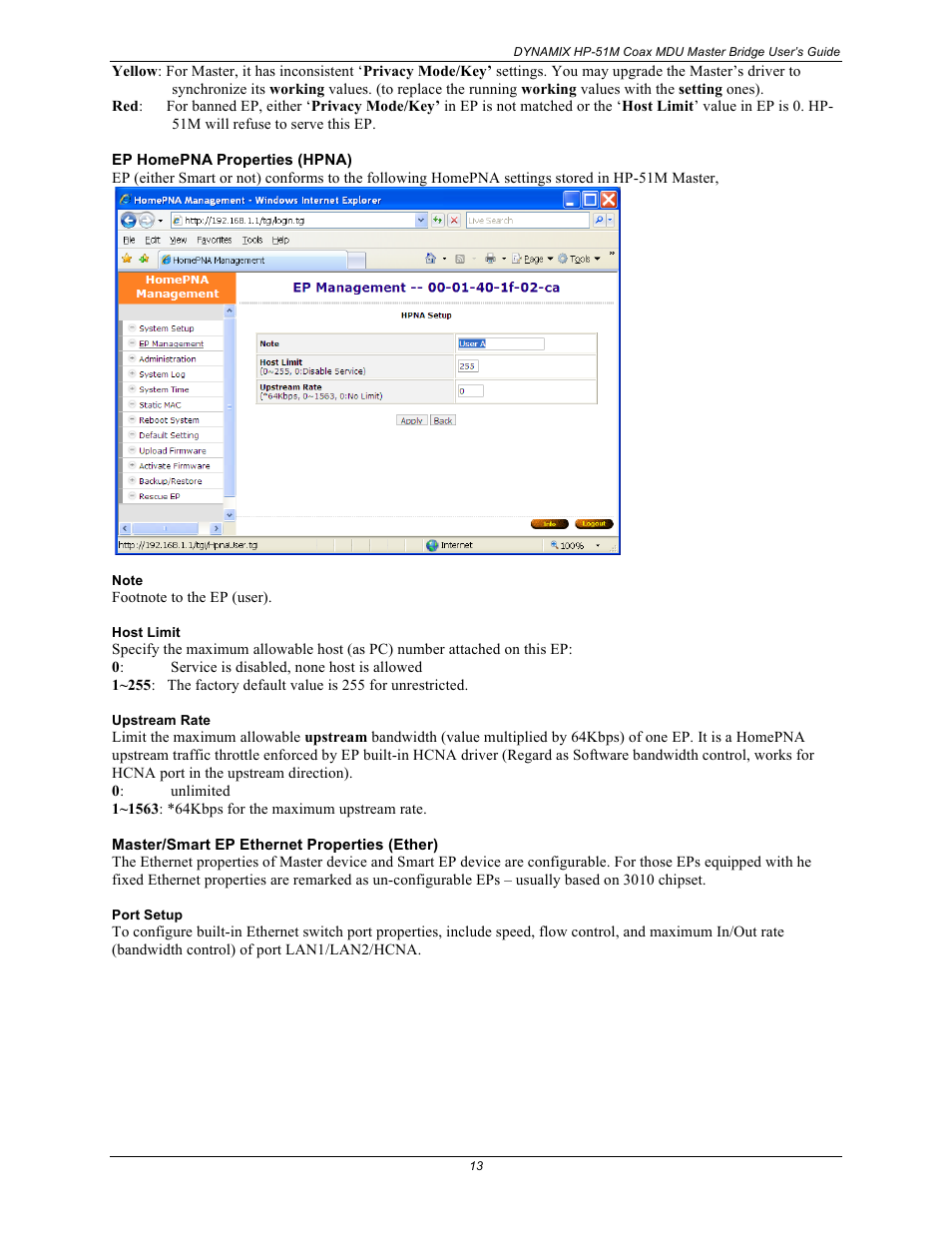 Home Dynamix HP-51M User Manual | Page 19 / 49