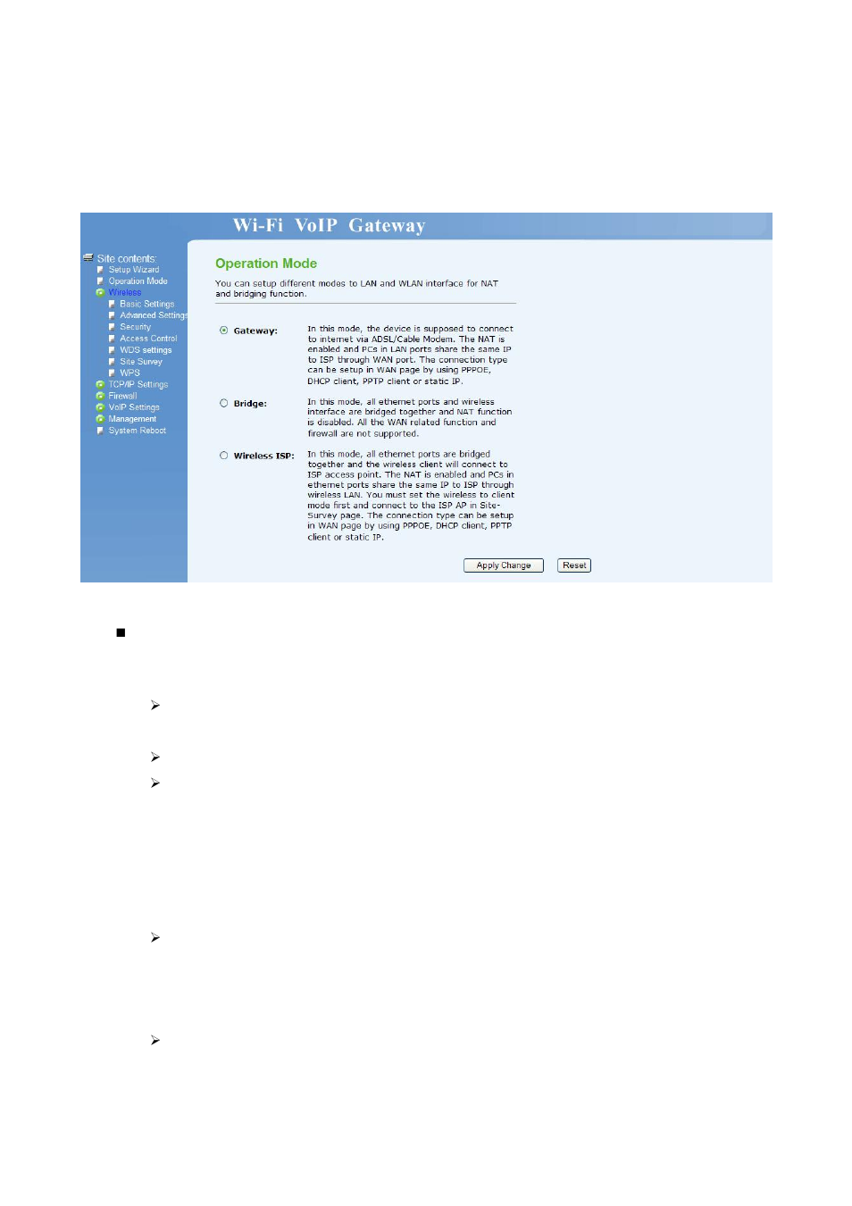 Wireless, Basic settings | Home Dynamix DW 3512 User Manual | Page 25 / 66