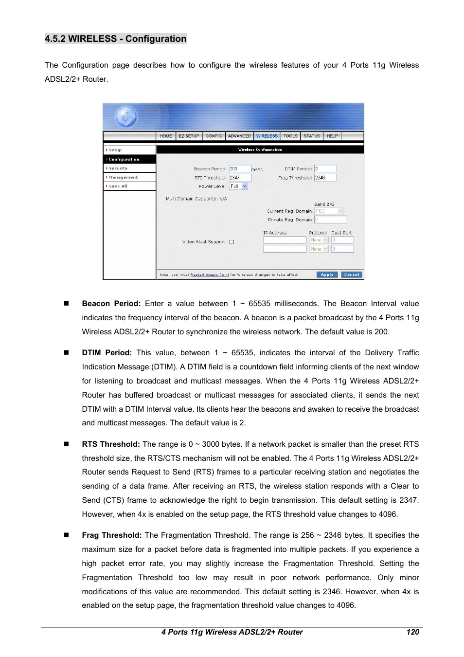 2 wireless - configuration | Home Dynamix ANEXX A User Manual | Page 127 / 184