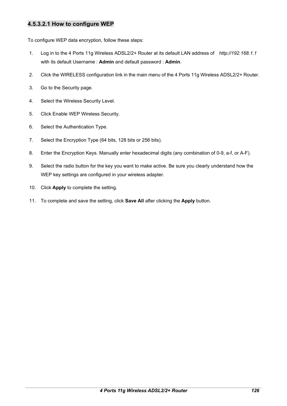 1 how to configure wep | Home Dynamix ANEXX A User Manual | Page 133 / 184