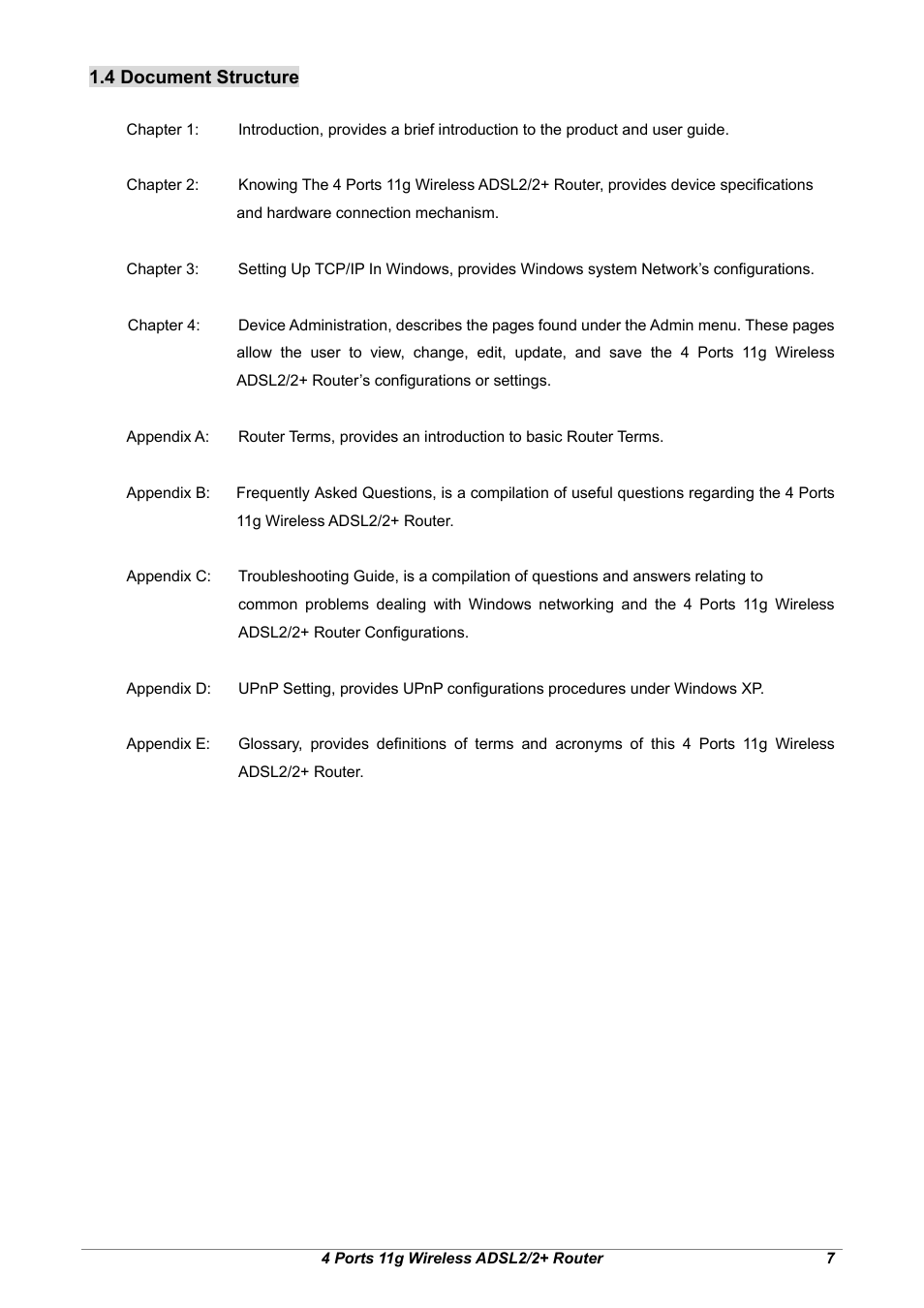 4 document structure | Home Dynamix ANEXX A User Manual | Page 14 / 184