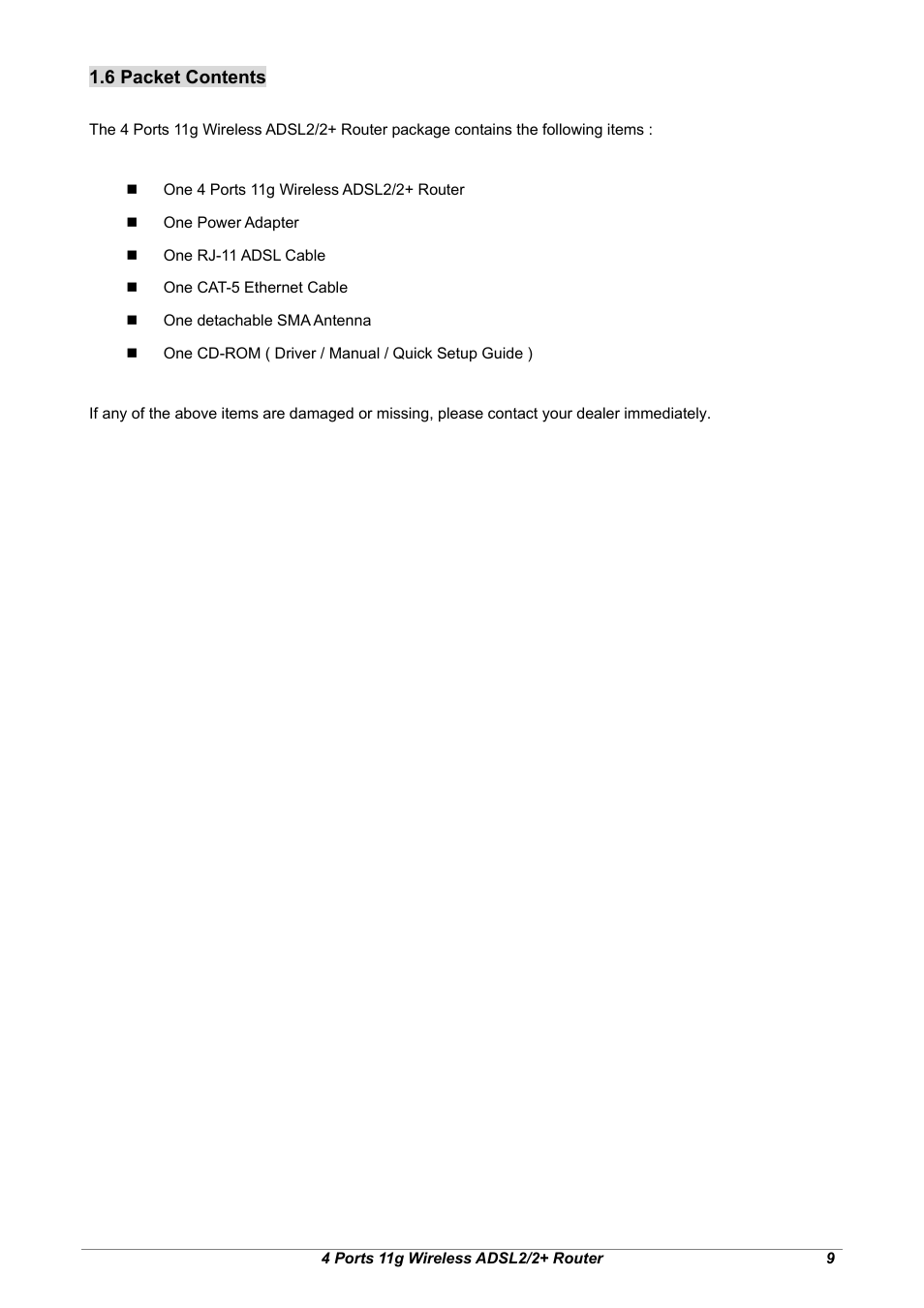 6 packet contents | Home Dynamix ANEXX A User Manual | Page 16 / 184