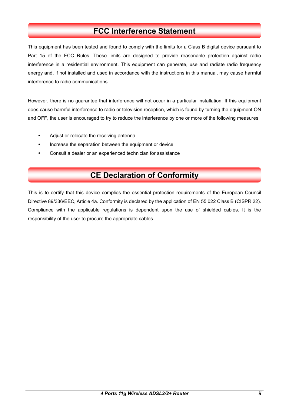Fcc interference statement, Ce declaration of conformity | Home Dynamix ANEXX A User Manual | Page 3 / 184