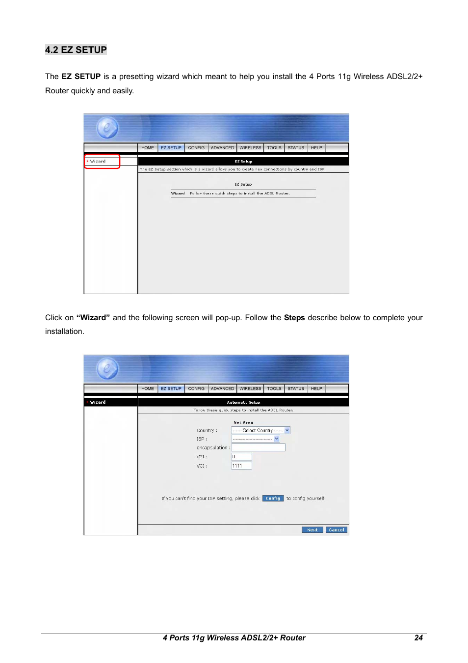 2 ez setup | Home Dynamix ANEXX A User Manual | Page 31 / 184