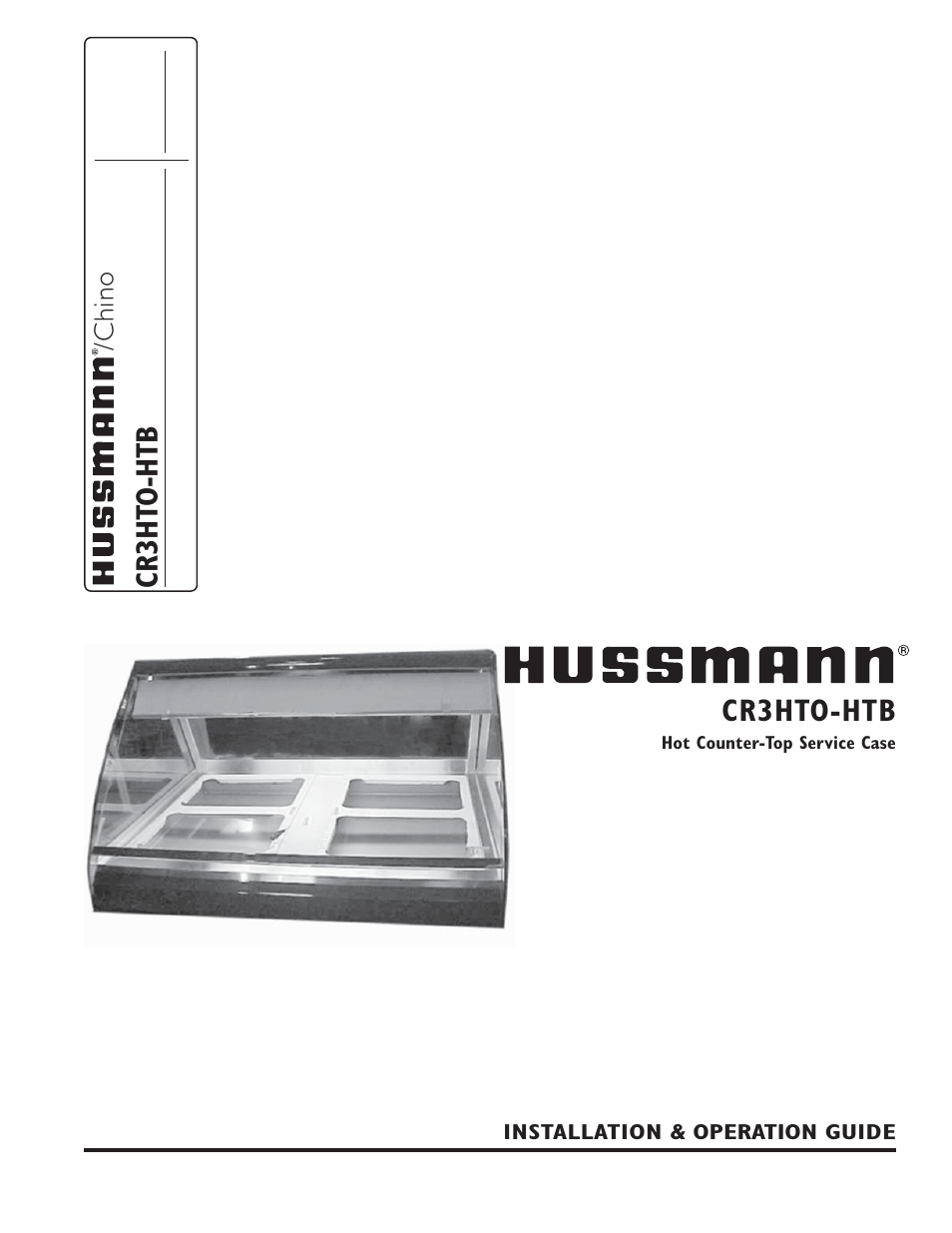 hussmann CR3HTO-HTB User Manual | 18 pages