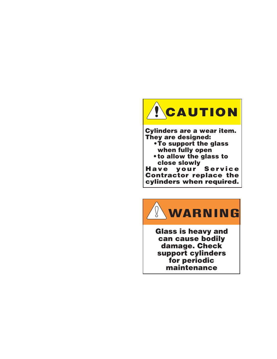 Caution | hussmann CR3HTO-HTB User Manual | Page 6 / 18