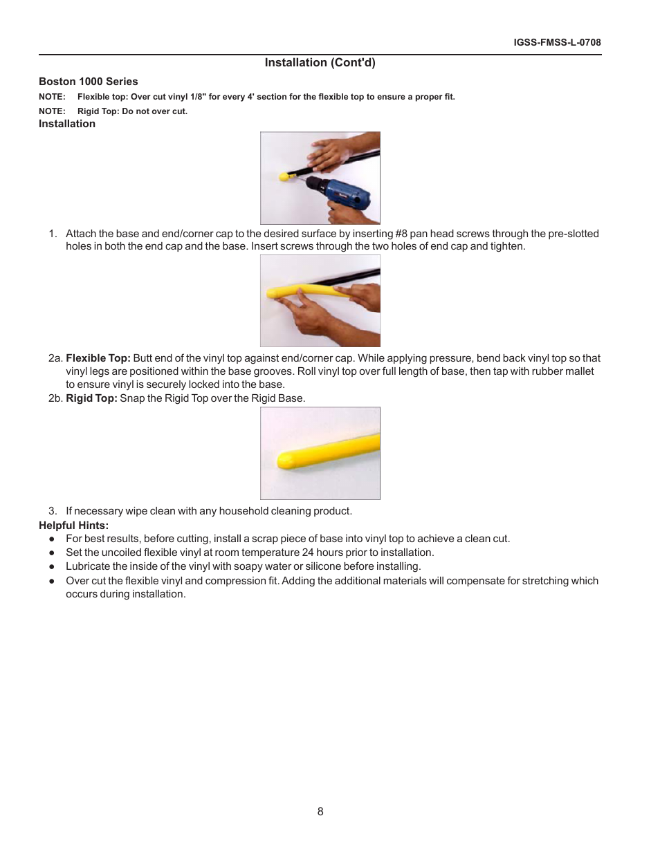 hussmann FMSS-L User Manual | Page 8 / 25