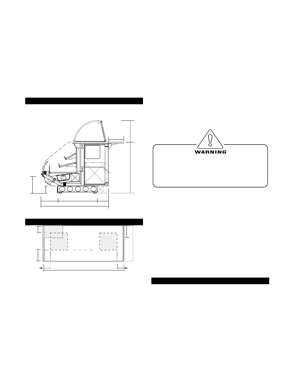 Cut & plan views, Installation, Leveling | Joint trim, Plumbing, Waste outlet and p-trap, Cut & plan views installation, Leveling joint trim | hussmann RGSSFP User Manual | Page 3 / 18