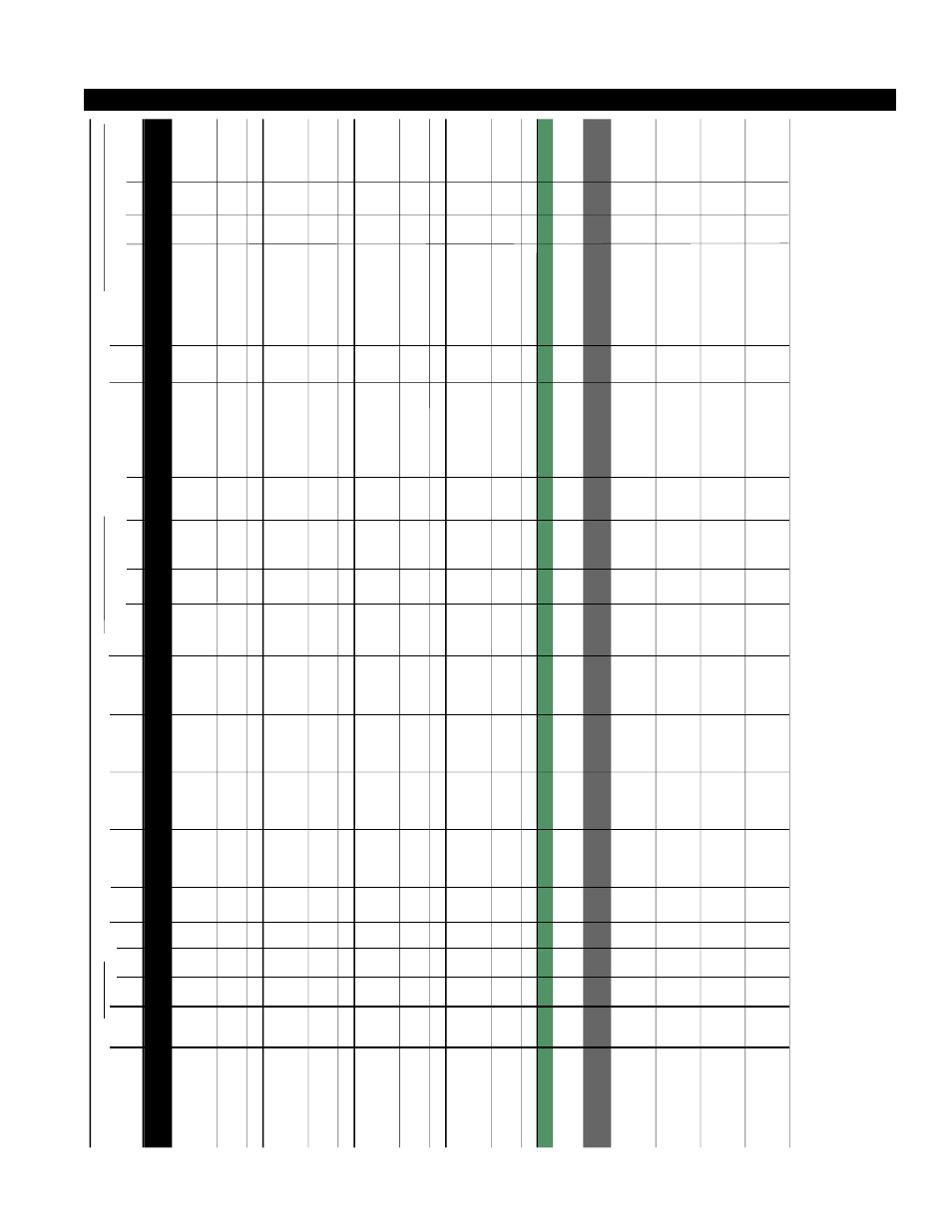 Specifications, Rg ssfp, Rgssfp wedges | hussmann RGSSFP User Manual | Page 9 / 18