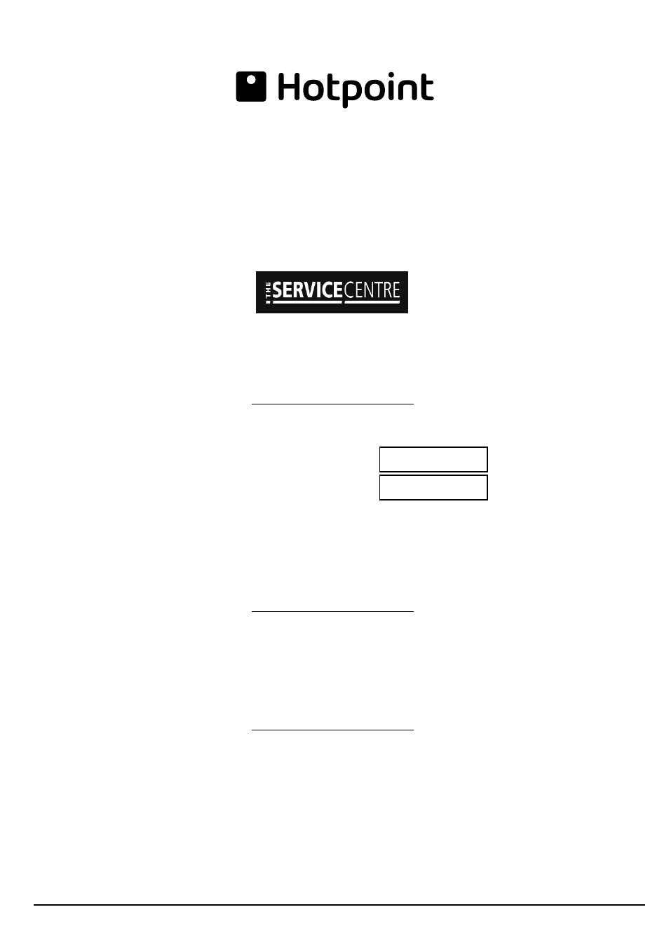 Key contacts, After sales service | Hotpoint SDW85 User Manual | Page 20 / 20