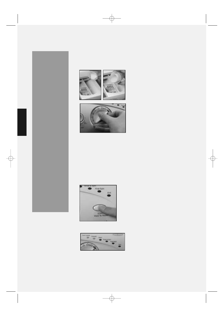 A typical wash programme | Hotpoint WMA30 User Manual | Page 12 / 24