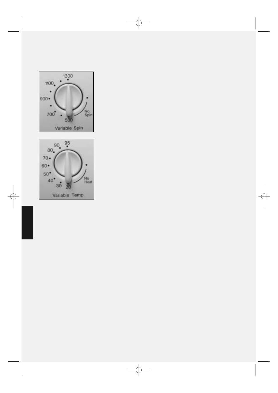 Options, Automatic features | Hotpoint WMA30 User Manual | Page 18 / 24