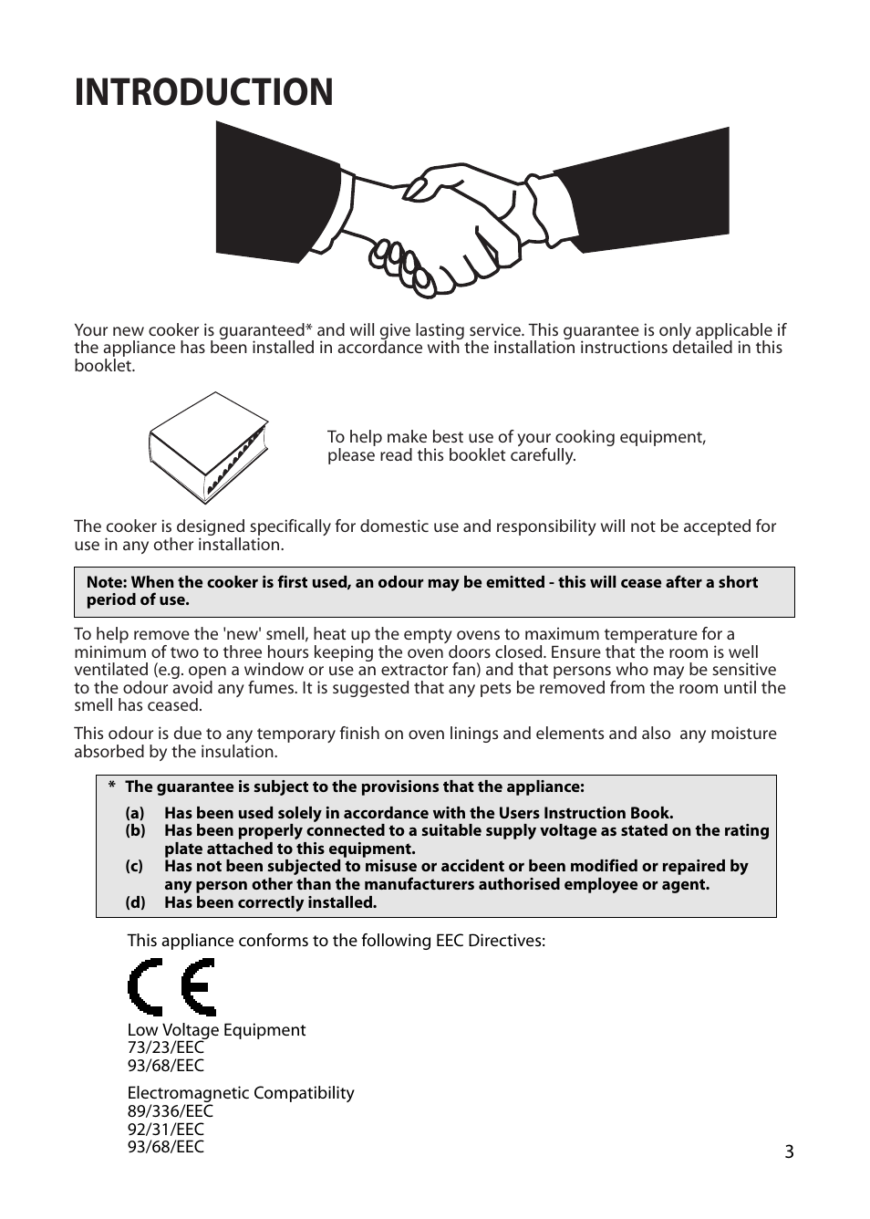 Introduction | Hotpoint BU72 User Manual | Page 3 / 40