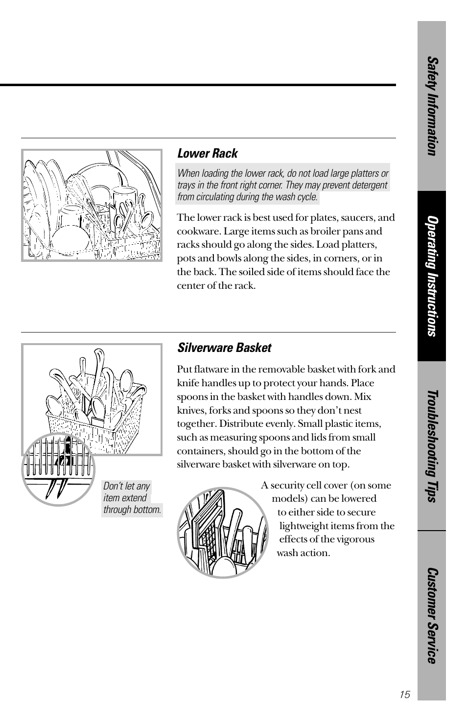 Hotpoint HDA2200 User Manual | Page 15 / 32