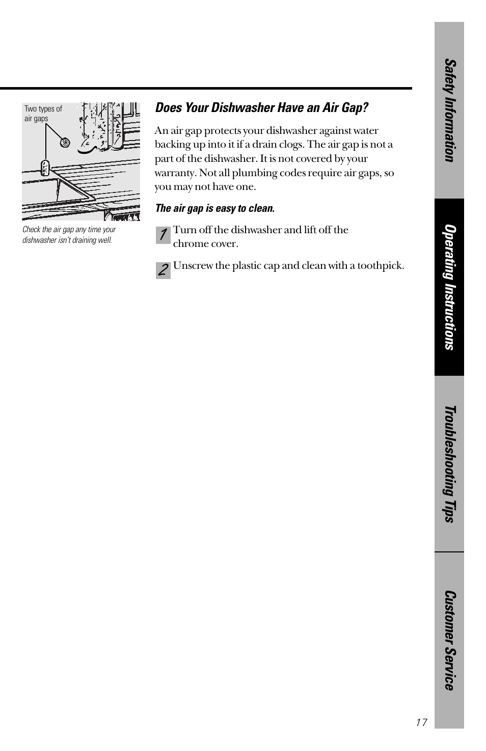 Hotpoint HDA2200 User Manual | Page 17 / 32