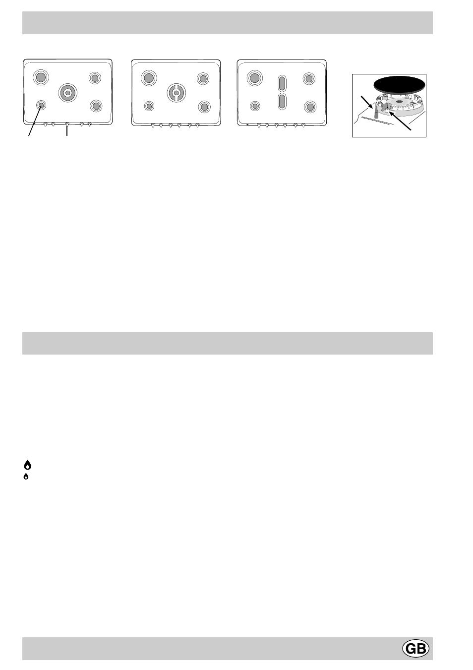 How to use your hob know your hob | Hotpoint G760 User Manual | Page 5 / 16