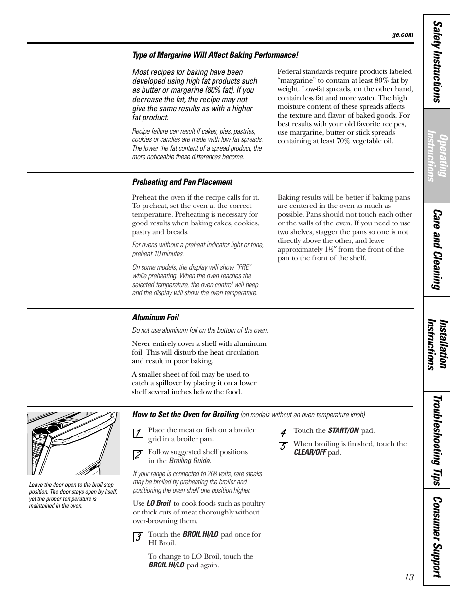 Hotpoint JBP21 User Manual | Page 13 / 52