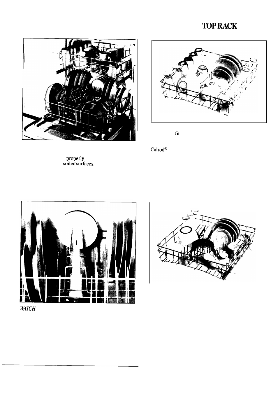 Loading, How to load your dishwasher, How to load the | Hotpoint HDA959M User Manual | Page 8 / 18