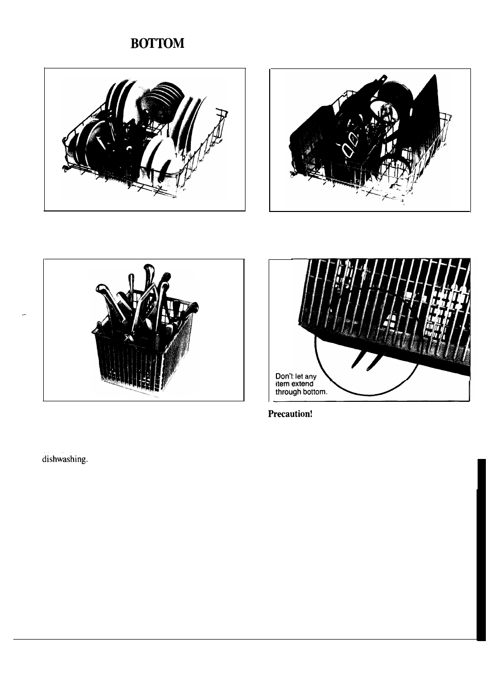 How to load the rack | Hotpoint HDA959M User Manual | Page 9 / 18