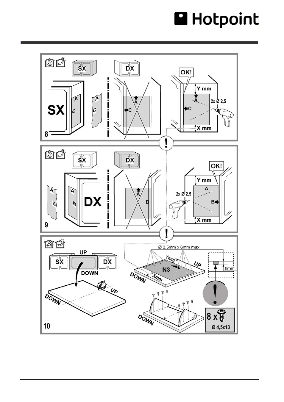 Hotpoint HTN41 User Manual | Page 5 / 12