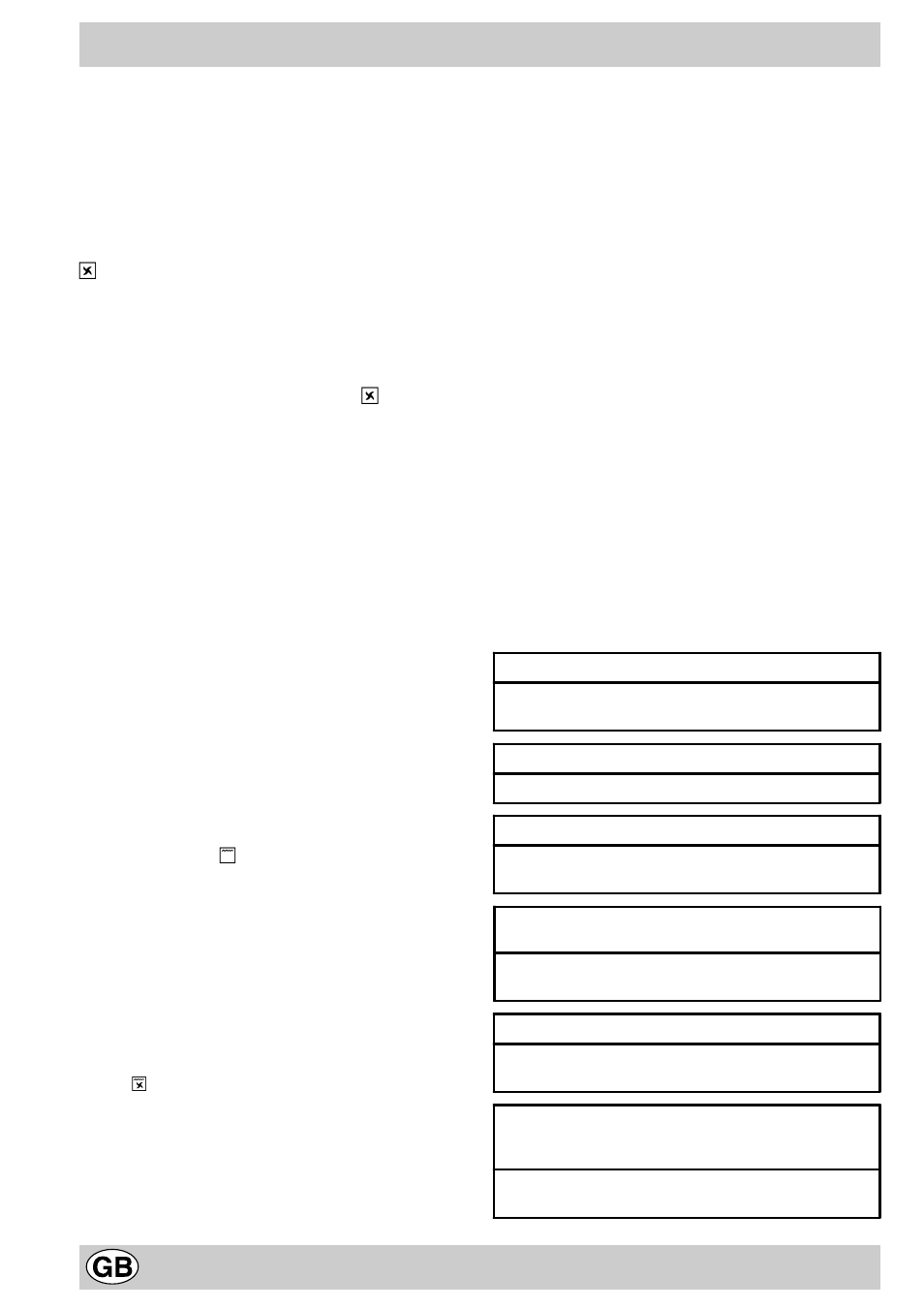 Practical cooking advice | Hotpoint SD 52K - SD 52 User Manual | Page 8 / 16